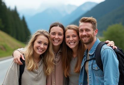 Ost o' Flast Team beim Roadtrip in Österreich